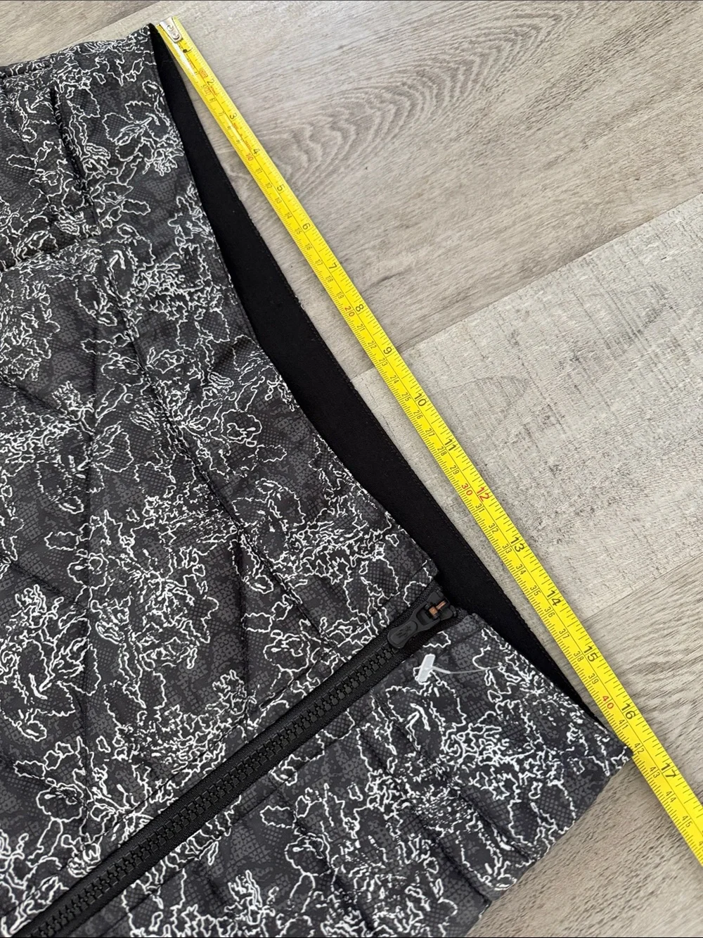 Smartwool Smartloft Corbet 120 Quilted Floral Print Insulated Skirt with Side Zi